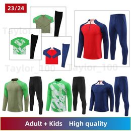 football tracksuit LlOrenTe Atletico Madrids tracksuit 23 24 men and kids kit Football wear training wear jogging casual wear