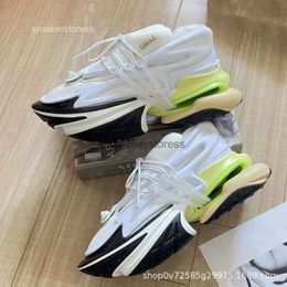 Technology Space Bullet Shoes Quality Sneakers 2024 Mens Genuine Leather Couples Sneaker Men's Ins Fashion Baalmain Sense Women's Top 4QSX