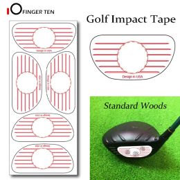 Aids New Golf Swing Trainer Impact Tape Target Sticker Labels Driver Woods Sweet Dot Test Paper for Swing Practice