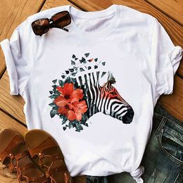 Women'S T-Shirt Womens T-Shirt Plus Size S-3Xl Designer Fashion White Letter Printed Short Sleeve Tops Loose Cause Clothes 26 Colours Dhx7V