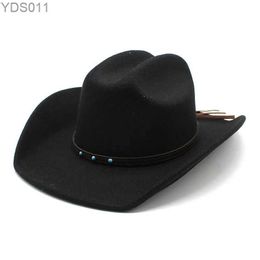 Wide Brim Hats Bucket Mens cap cowboy cowgirl accessories luxury elegant womens hats jazz country hat Golf caps fedora new gentleman 240319