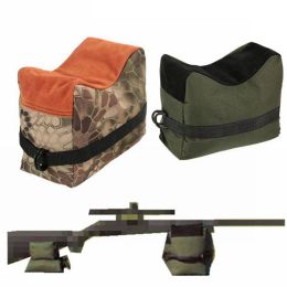 Bags Sniper Shooting Gun Bag Target Stand Rifle Support Sandbag Bench Unfilled Hunting Rifle Rest Front Rear Bag Airsoft Accessories