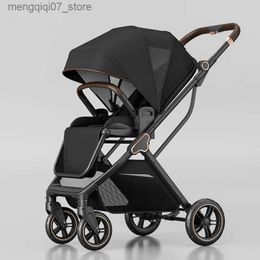 Strollers# Portable Lightweight High View Baby Stroller Baby Stroller 0 To 3 Years Folding Multiple Sit or Lie Down Newborn Child Stroller L240319