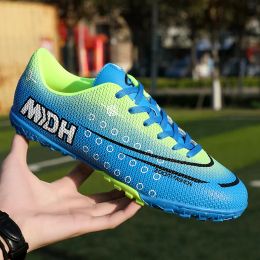 Shoes Soccer Cleats Outdoor Shoe Men Footboot Boots Training Sport Footwear NonSlip Ultralight NonSlip Futsal Turf