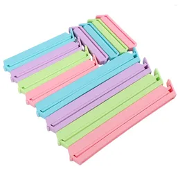 Jewelry Pouches 12x Kitchen Plastic Storage Food Snack Sealing Bag Clips Sealer Clamp S M L