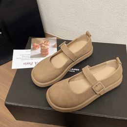 Casual 2024 Springng Tipsietoes 410 Scarpe Autunno a piedi nudi Vegan Canvas Ballerina in pelle da donna con suola piatta morbida Zero Drop Dita più larghe Box