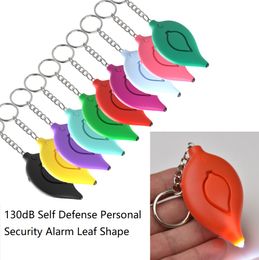 Self Defense Personal Security Alarm Girl Women Old man Security Protect Alert Safety Scream Loud Keychain 130db Emergency self-rescue Alarm With LED Light
