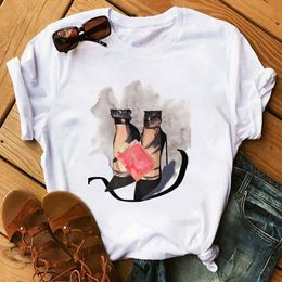 Women'S T-Shirt Womens T-Shirt Plus Size S-3Xl Designer Fashion White Letter Printed Short Sleeve Tops Loose Cause Clothes 26 Colours Dhwz4