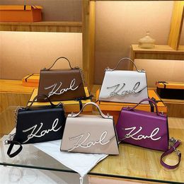 Karl Multi Style Shoulder Bags Womens Leather Designer Crossbody Bags Fashion Chain Tote Bag Cross Body Handbag Purse 240110