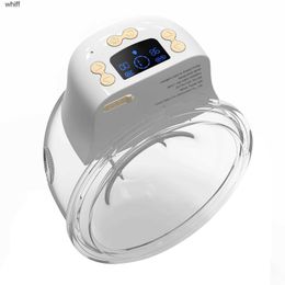 Breastpumps Hands Free Portable Electric Breast Pump Wearable Smart Milk Extractor BPA Free Low Noise Painless Feeding Pump 240ml CapacityC24318C24319