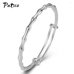 Link Bracelets Trendy Geometric Charm Bracelet For Women Girls 925 Sterling Silver Friend Gift Fashion Jewellery Wholesale