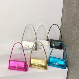 Chic Shoulder Bags Designer Handbags Tote Bag Candy Colored Stylish Shoulder For Womens Crossbody Bright Underarm 240311