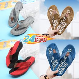 Summer Men's and Women's Slippers Solid/Color Block Flat Heel Sandals Kent Designer High Quality Fashion Slippers Waterproof Beach Sports Herringbone Slippers GAI