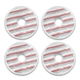 Spoons 4 Pack Washable Microfibre Rags For Vileda Spin Vacuum Cleaner Clean Mop Refill Dust Collector Sets Cloths Pad Red