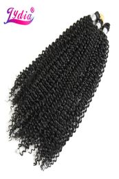 Lydia Bohemian Braids Hair Extension Curly Crochet Hair 14quot 1PCS Pure Colour Kanekalon Bulk Synthetic Braiding Afro Kinky9345750