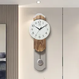 Wall Clocks Clock Modern Simple Light Luxury High-end Living Room Home Fashion Decoration Silent Hanging