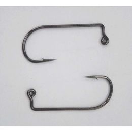 9147 Right Angled Lead Head Hook With Inverted Spines, Loose Road Ya Homemade Mandarin Fish, Curly Mouthed Fish Hook, Crank Worm 215875