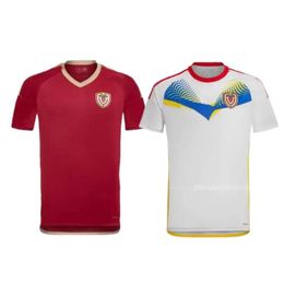 2024 Venezuela Soccer Jerseys Mens CORDOVA OSORIO RINCON Football Shirts Youth SOTELDO BELLO SOSA RONDON National Team Kids kit