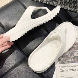 Slippers New Thong Flip Flops Women Platform Summer 2022 Thick Sole Beach Slides Clip Toe Arch Support Wedges Sandals0172DP H240322