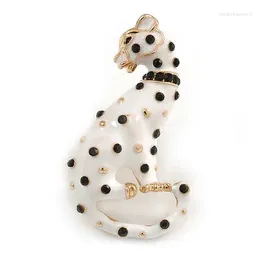 Brooches Fashion Cute Dalmatian Dog For Women Animal Puppy Accessories Corsage Gift Shirt Bag Pins