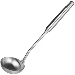 Spoons 304 Stainless Steel Cooking Spoon For Wok With Hollow Handle Heat Resistant