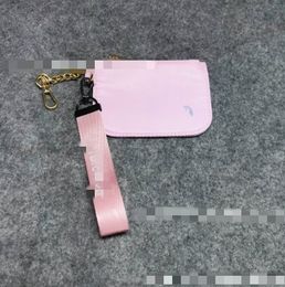 Fashion Brand Multifunctional Small Bag American Ins Style Card Holder Coin Purse Nylon Canvas Bag Card Holder Lanyard Lanyard