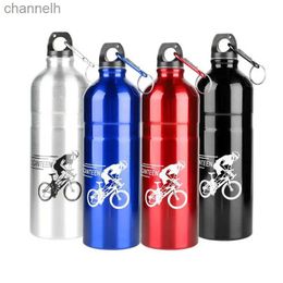 Water Bottles 750ml sports Aluminium alloy water bottle portable leak-proof fitness cup coffee cup bike cup new environmental protection type yq240320