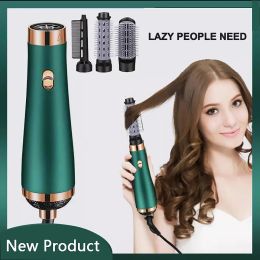 Brushes Hair Dryer Brush 5 In 1 Electric Blow Dryer Comb Hair Curling Wand Detachable Brush Kit Negative Ion Straightener Hair Curler#g4