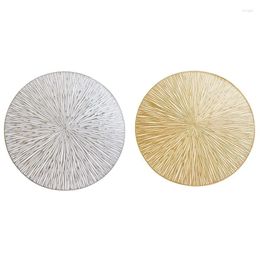 Table Mats Round Placemats For Dining Set Of 4 Or Kitchen Decorations Wedding