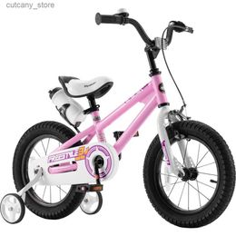 Bikes Ride-Ons Kids Bike 12 14 16 18 Inch Bicyc for Boys Girls Ages 3-9 Years Multipors Mtb Bycy Road Folding Sports Easy Assbly L240319