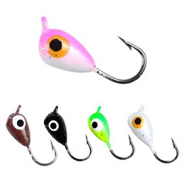 1.7Cm 1.5G Water Droplet Mini Ice Winter Lead Head Hook, Gear, Outdoor Fishing 681586