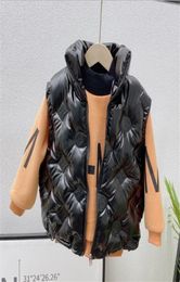 New style children waistcoat keep warm boy girls vest autumn winter kids clothing outwear8185122