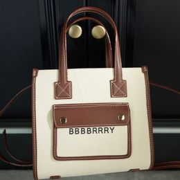 Fashion Crossbody Bag Classic -Tasche Frauenbag Luxusdesigner Leinwand Material großer Kapazitätsbuchstaben Schultergurtmuster Große Einkaufstasche Handtasche keine Schachtel