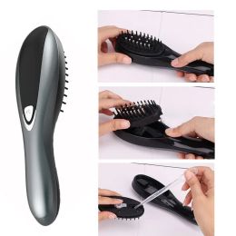 Products Multifunction Regrowth liquid Brush Vibration Scalp Hair Massage Comb Hair Treatment Head Hair Loss Relax Hair Growth Care