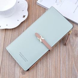 Wallets Luxury Long Wallet Purses For Women Trend Slim Female Clutch Bag Ladies Holder