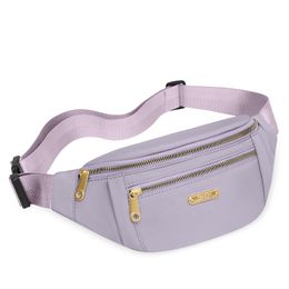 Outdoor Bags Waist Bag Uni Fanny Pack Fashion Women Canvas Messenger Shoder Drop Delivery Sports Outdoors Dhwmy