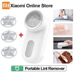 Control Xiaomi Mijia Lint Remover Clothes Sweater Shaver Trimmer USB Charging Sweater Pilling Shaving Sucking Ball Machine Lint Remover