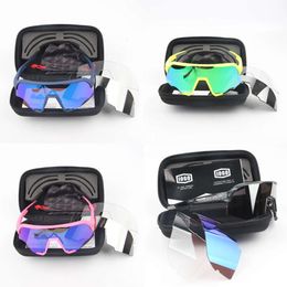 Mens Polarize Bisiklet Güneş Gözlüğü S3 S2 100 Sports S UV400 Bisiklet Gözlük 3 Lens Kadın Bisiklet Aksesuarları Kutu Açık Goggles Güneş Gözlüğü Kadınlar İçin