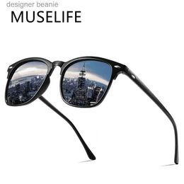 Sunglasses New Polarised sunglasses classic retro mens sunglasses anti reflective mirror surface mens outdoor sunglasses fashionable glasses Uv400C24320