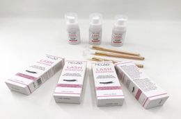 50ml Professional Eyelash Eye Lashes Cleaner Pump Design Individual Eyelashes Extension Shampoo Remover with Brush4469340