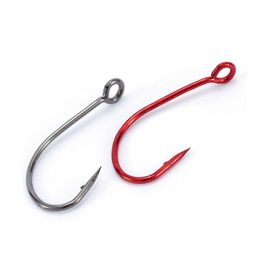 Luya Ma Kou Single Big Eye Tube, Paired Hole With Inverted Barb, Sequin Line Set, Fish Micro Material, White Bar Fishing Hook, Loose 589860