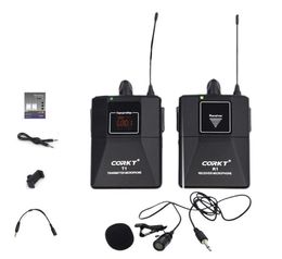 Video Recording Mini Portable Transmitter Lapel Mic Youtube Vlog Receiver Phones Wireless Microphone System Interview Microphones25366313