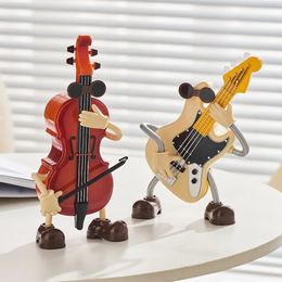 Nordic Room Decor Accessories Creative Unique Musical Instrument Kawaii Decoration Home Sculptures and Figurines Birthday Gift 240314