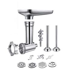 Steel Kitchen Meat Grinders Sausage Stuffer Attachment For Aid Stand Mixer Appliances Dining Bar Parts 2107066050409