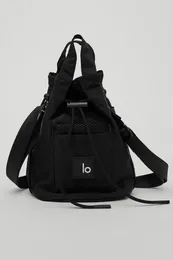 Active Shirts LO Crossbody Bag Sports Black Mobile Phone Bucket Women Portable Shopping Makeup Outdoor Leisure Fanny Pack