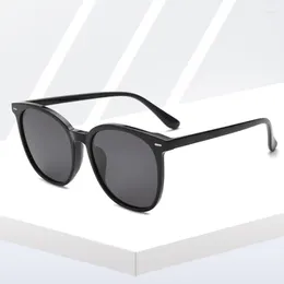 Sunglasses Retro Round Large Frame Women TR Versatile Sun Glasses For Men Fashion Fishing Party Summer Style