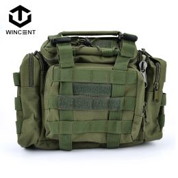 Bags Tactical Bag Oxford Cloth Waterproof Camping Army Fan Messenger Camouflage Outdoor Tactical Oneshoulder Lure Backpack