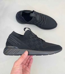 Famous Brand Men Casual Runner Sports Shoes Man Knit Fabric VNR Trainers Low Top Mesh Breathable Sneakers Daily Footwear EU38-46 With Box