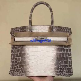 Tote Bags Himalaya Crocodile Handbag Genuine Crocodile Skin Platinum Bag Himalayan Platinum Bag Handbag Leather Bag Shoulder Bag Customiza have logo HBPWYQ