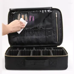 Cosmetic Bags 2024 Professional Makeup Bag Women Case High Quality Female Korean Box Large Capacity Travel Wash